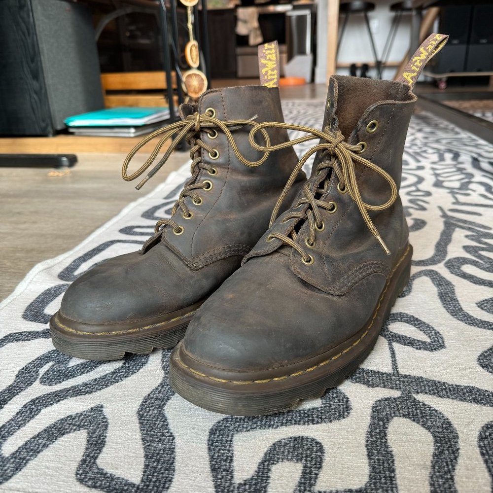 Dr. Martens Men's 1460 Leather Lace-Up Boots, Size 12